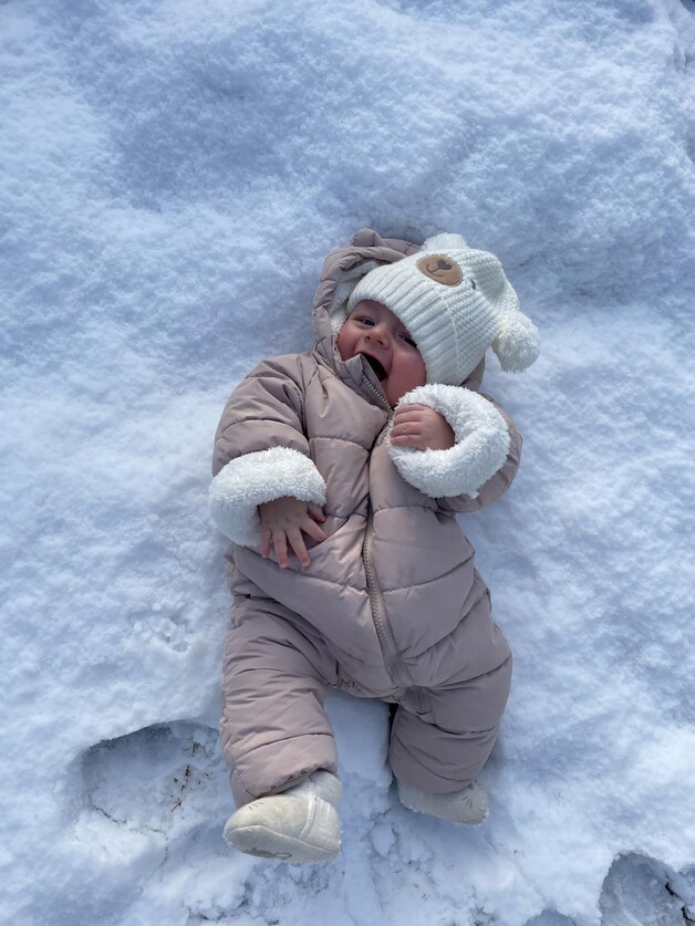 Finn´s eerste sneeuw