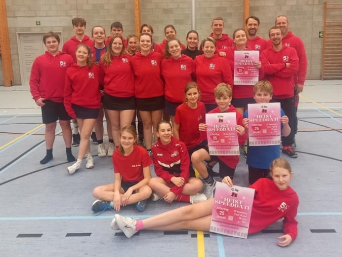 Korfbalclub organiseert tiende editie van Heist Speeddate: “Wie nadien ...
