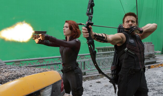 Scarlett Johanssen als 'Black Widow'
