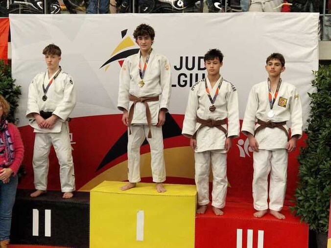 Judoclub Vosselaar haalt twee medailles op BK 