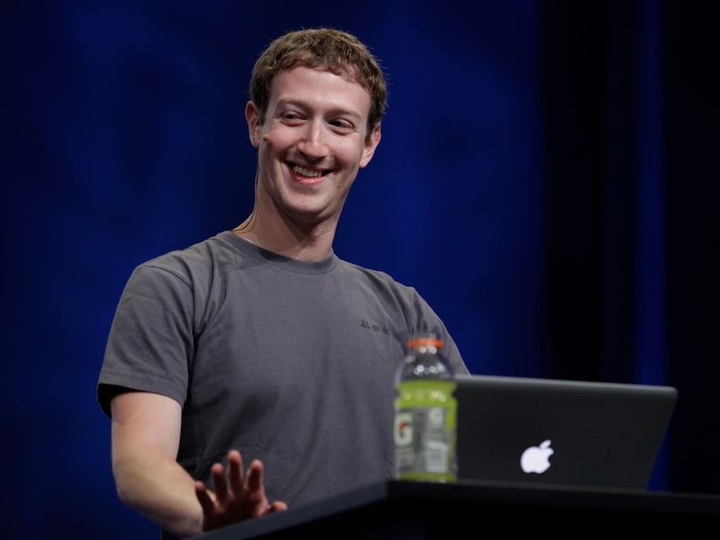 Facebook-CEO Mark Zuckerberg.