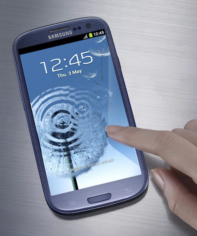 De Samsung Galaxy S3.