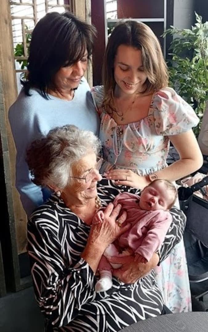 Tania, Angelique, Olga en Yelena.
