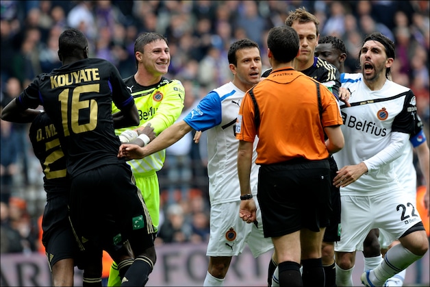 Anderlecht-Club Brugge 6 mei 2012