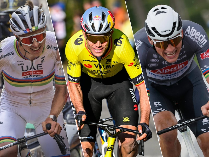 Wie reed meeste kilometers? En wie won het vaakst? Zo liep Ronde-voorbereiding van Pogacar, Van Aert en Van der Poel