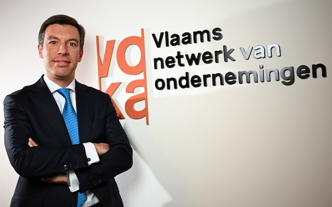 Frank Beckx, gedelegeerd bestuurder van Voka, over de sombere vooruitzichten.