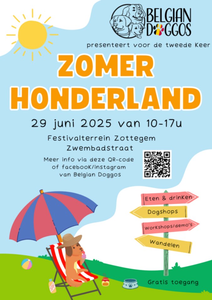 Zomer Honderland: plezier voor honden en baasjes in Zottegem