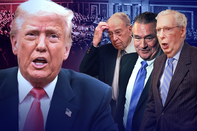 Binnen zijn eigen Republikeinse partij groeit het verzet tegen de invoerheffingen van president Trump.