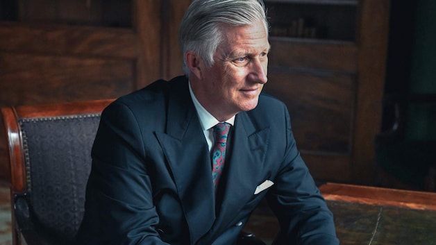 De verjaardagsfoto van koning Filip vorig jaar, toen hij 65 werd.