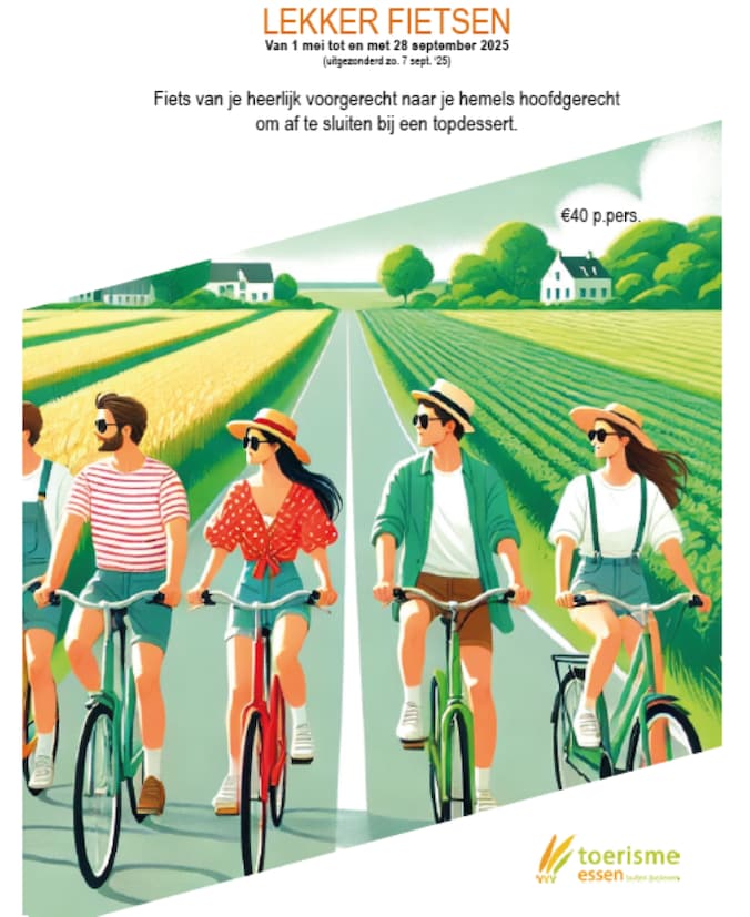 Lekker Fietsen is een organisatie van het VVV Essen