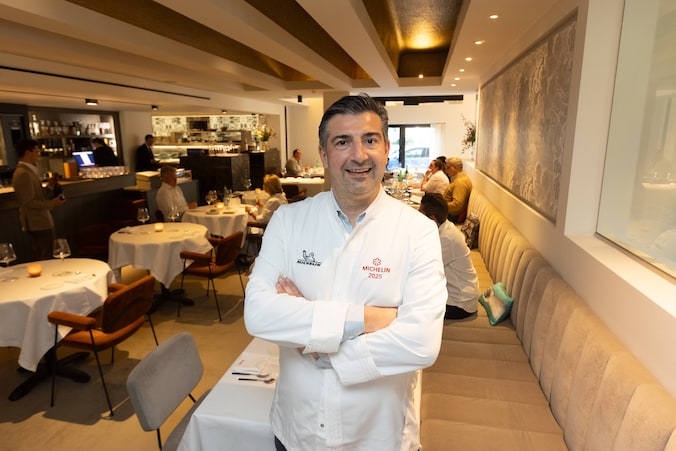 Peppe Giacomazza, chef bij Restaurant La Botte.