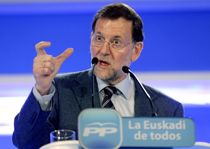 Mariano Rajoy, de premier van Spanje