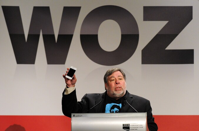 Steve Wozniak op 14 mei 2012 in Sydney.