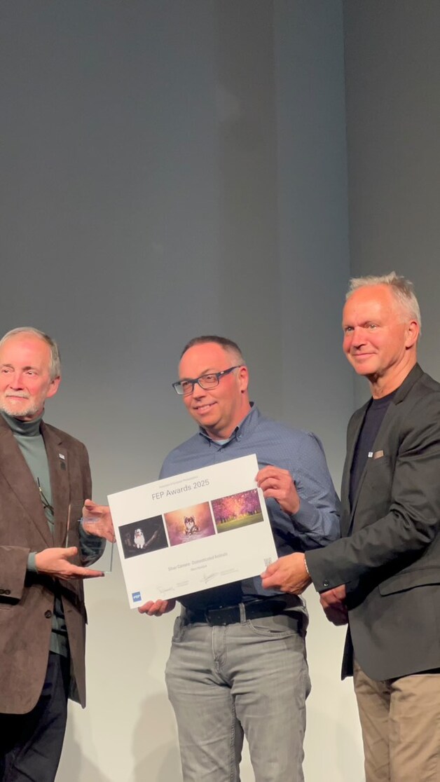 Marc Vandijck (midden) behaalde topresultaten op de FEP Awards