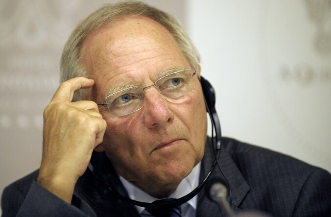 Wolfgang Schäuble, Duits minister van Financiën.