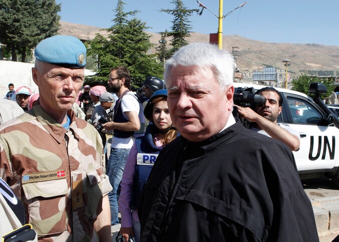 Robert Mood en Hervé Ladsous.