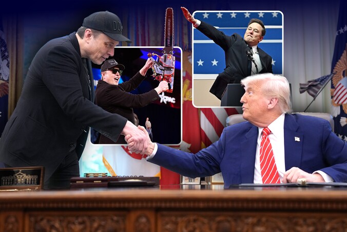 Trump en Musk