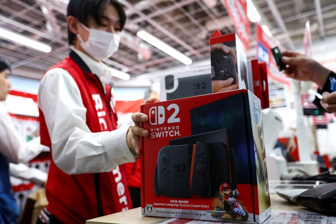 De verkoop van de Nintendo Switch 2 loopt enorm goed.