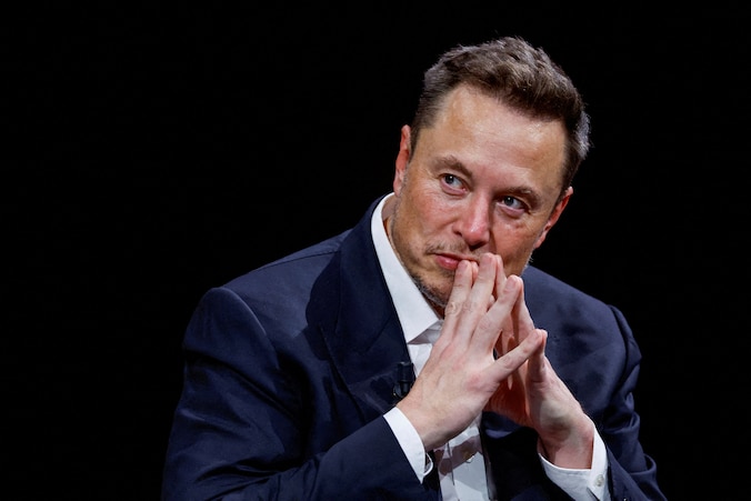 Elon Musk, de topman van Tesla.