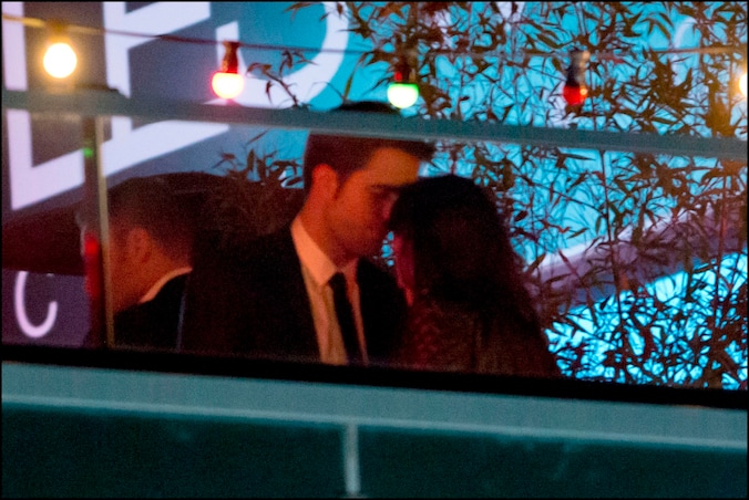 Pattinson en Stewart in betere tijden in Cannes.