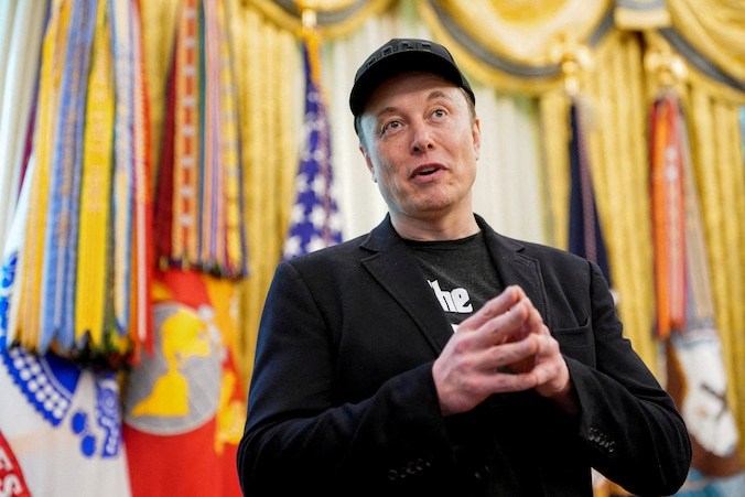 Elon Musk is de CEO van autobouwer Tesla.