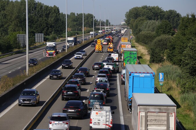 E17 Richting Gent Opnieuw Vrij Na Ongeval Ter Hoogte Van Kruisem 