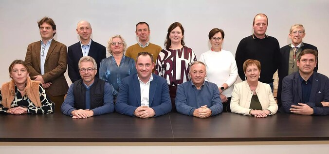 De gemeenteraad van Vleteren. 