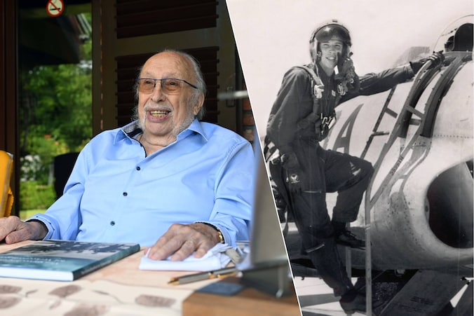 Van jachtpiloot tot Sabena-legende... Piet Van Riet (94) over zijn ...