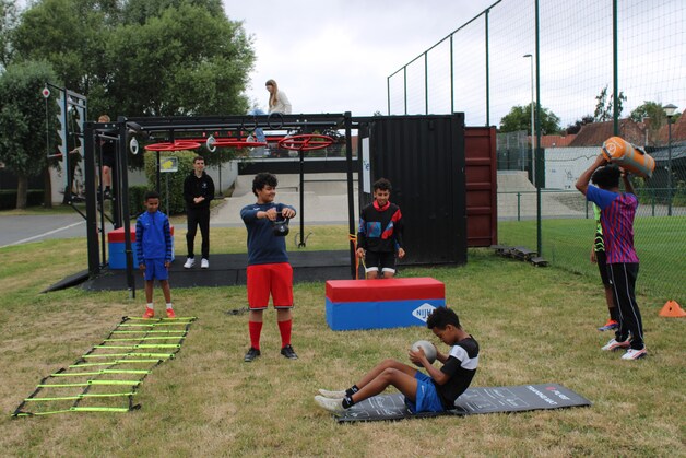 De sportcontainer beschikt nu ook over specifieke attributen voor lessen.