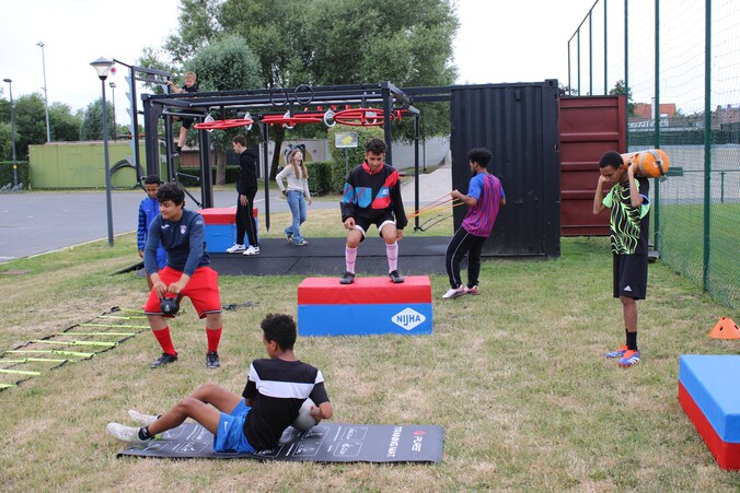 De sportcontainer beschikt nu ook over specifieke attributen voor lessen.