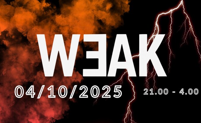WEAK brengt beats naar Oosterzele op 4 oktober.