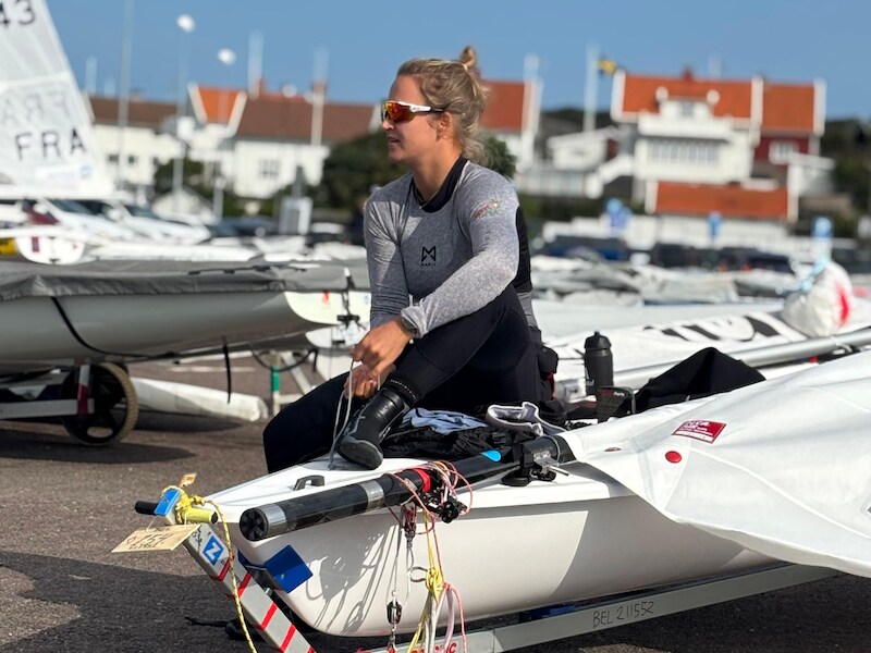 Emma Plasschaert start EK zeilen en beslist nadien over LA 2028: “Na jaren intens racen nu meer chill”
