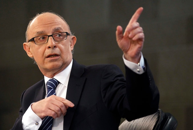 Spaans minister van Financiën Cristóbal Montoro.