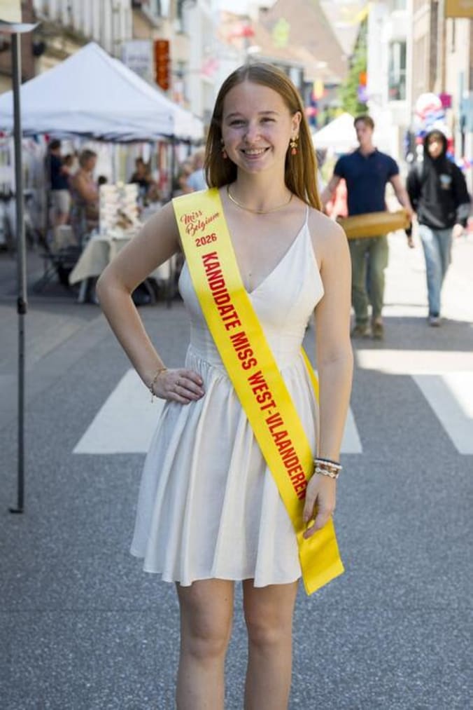Amélie Verhaghe is kandidate voor Miss West West-Vlaanderen 