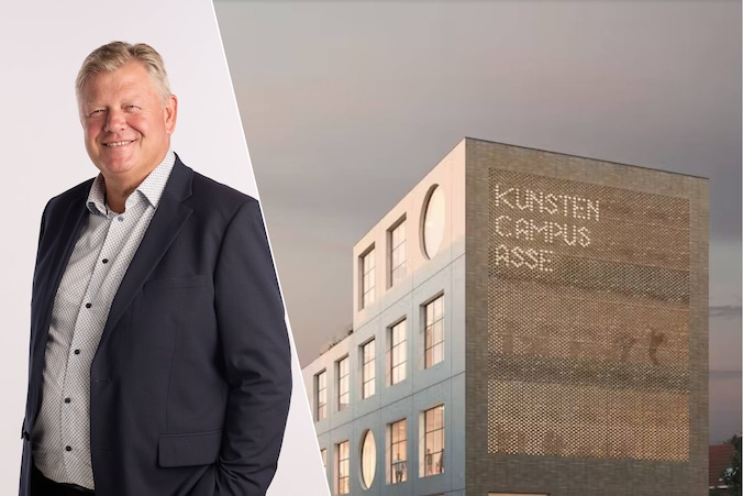 KunstAs verhuist vanaf 1 september naar een nieuw gebouw aan de Spiegelstraat 3 in Asse, gelegen aan het Gemeenteplein.