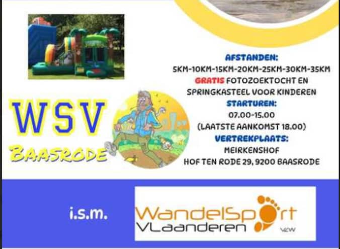 Affiche Scheldemars in Baasrode.