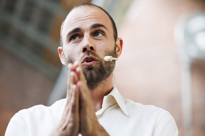 Groen-voorzitter Bart Dhondt.