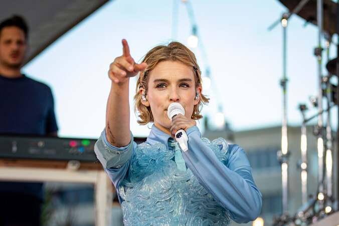 Q sunset concert met Pommelien Thijs.