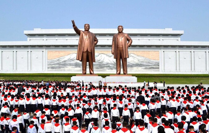 Zondag kwamen ongeveer 20.000 kinderen samen voor de 66ste verjaardag van de Koreaanse Kinderunie in Pyongyang, waarbij ze trouw beloofden aan machthebber Kim Jong Un.
