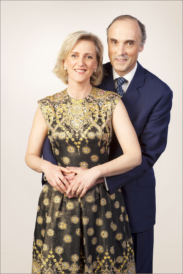 Prinses Astrid en prins Lorenz.