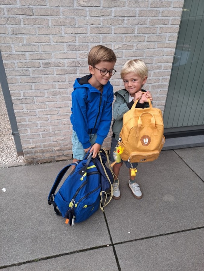 Finn en Sem uit Meise.