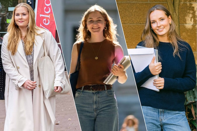 Amalia, Elisabeth en Ingrid Alexandra.