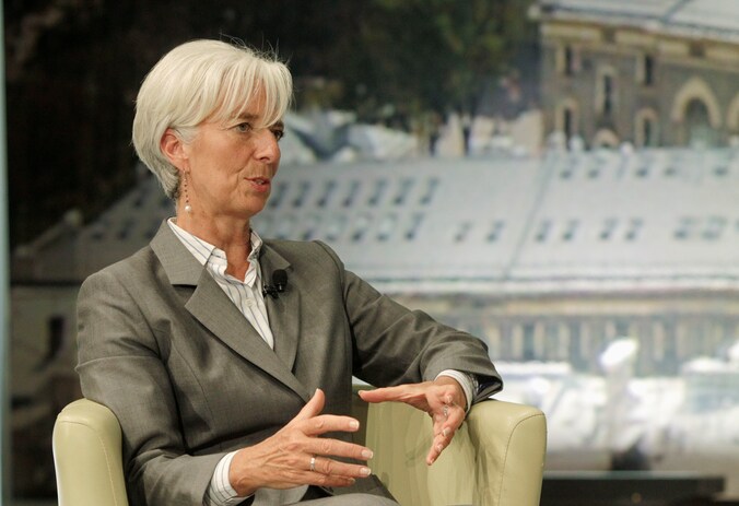 IMF-topvrouw Christine Lagarde.