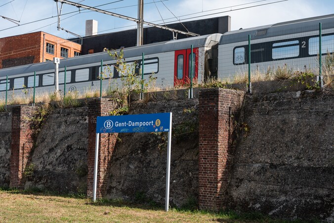 Station Dampoort in Gent.
