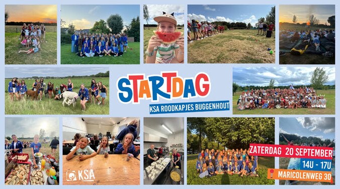 KSA Roodkapjes Buggenhout verwelkomt meisjes op jaarlijkse startdag.
