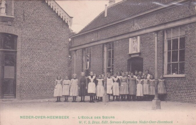 Een foto uit de oude doos uit Neder-Over-Heembeek.