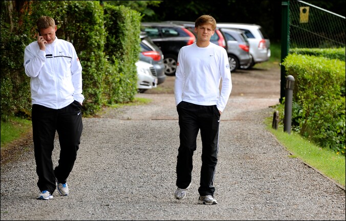 David Goffin werkt niet langer samen met Réginald Willems (l)