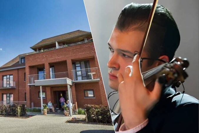 Seniorie Kesterberg ontvangt violist Farchod Yuldashev.
