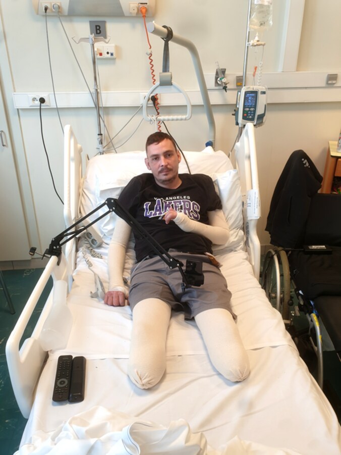 Ian uit Watou vecht al maanden tegen sepsis.