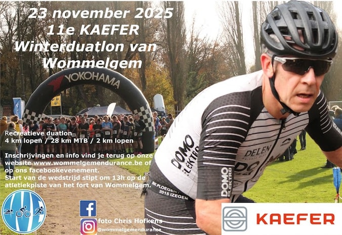 Winterduatlon in Wommelgem